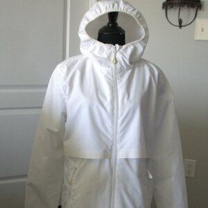 Gerry Weber Women's Hooded Raincoat or Windbreaker size Medium White